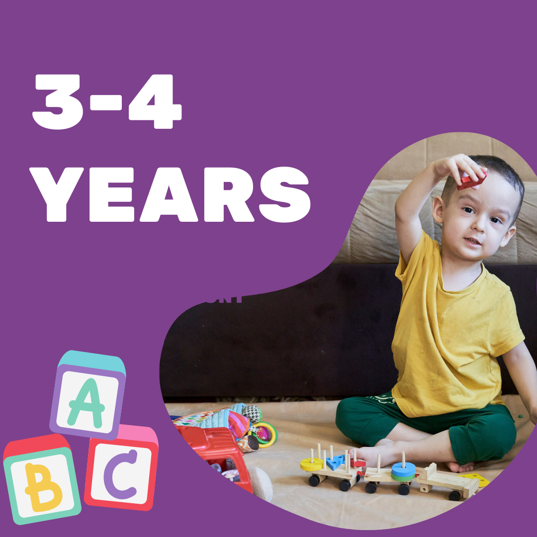 3-4 years Kids