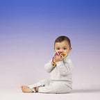 Winkel Rattle and Sensory Teether Toy for Babies