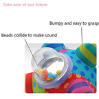 Generic Hand Grab Rattle Ball | Colorful Sensory Baby Rattle Toy