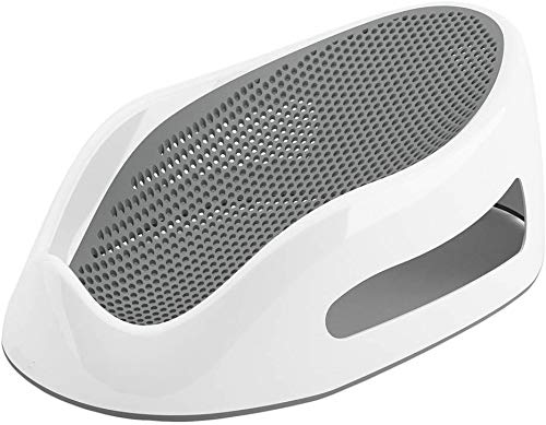 Baby Bather Non-Slip Newborn Bath Seat | Blue, Pink & Grey