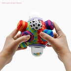 Generic Hand Grab Rattle Ball | Colorful Sensory Baby Rattle Toy