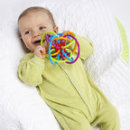 Winkel Rattle and Sensory Teether Toy for Babies