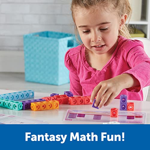 MathLink Cubes Mathmobiles Early Maths Activity 115-Piece Set for Kids