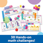MathLink Cubes Mathmobiles Early Maths Activity 115-Piece Set for Kids