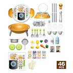 Space Kitchen Set for Toddlers | 54-Piece Cooking Play Set for Kids