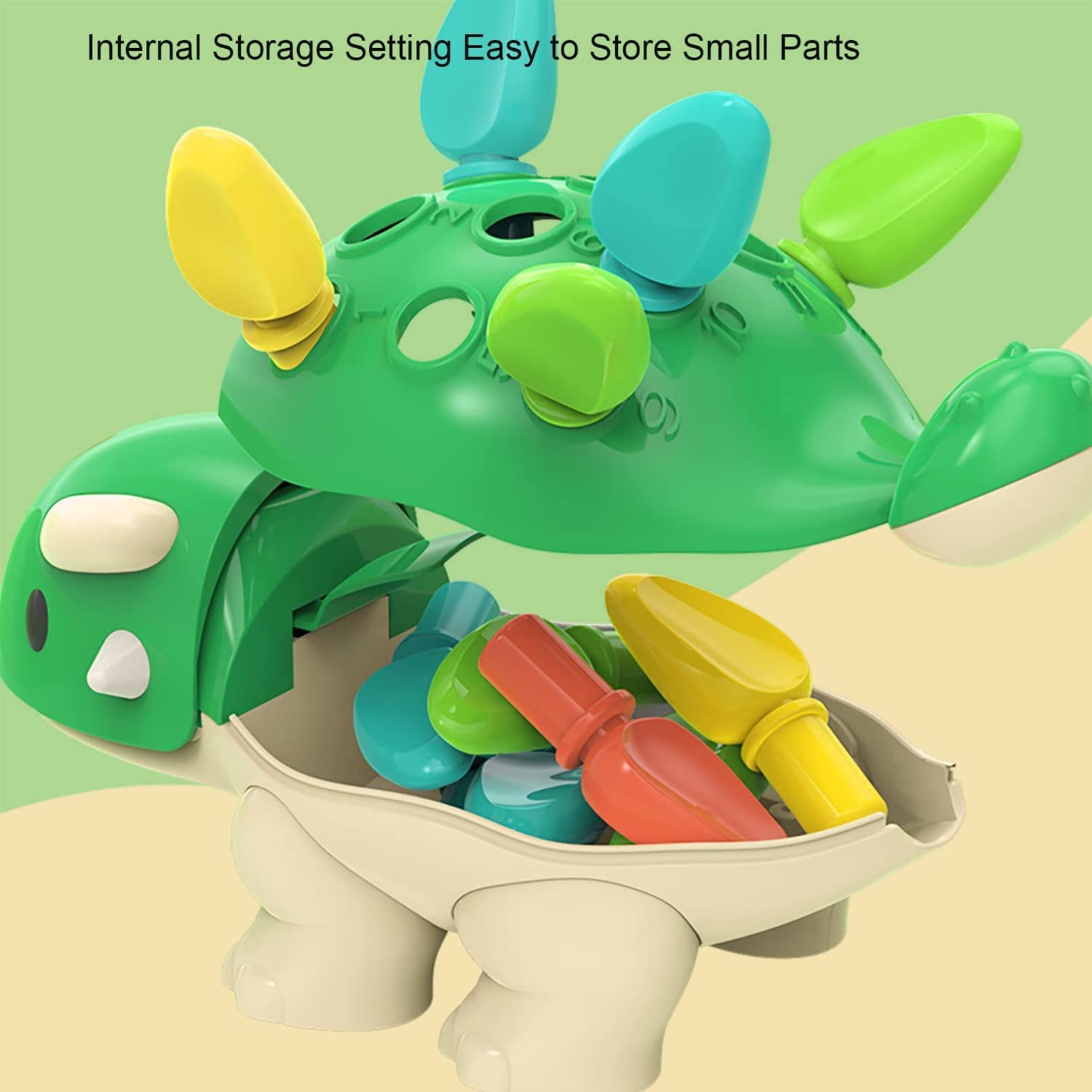 Dinosaur Sensory Toys for Babies | Montessori Fine Motor Skills Toy