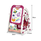 Talented Painter Double-Sided Drawing Board Set | Magnetic Drawing & Learning Board for Kids