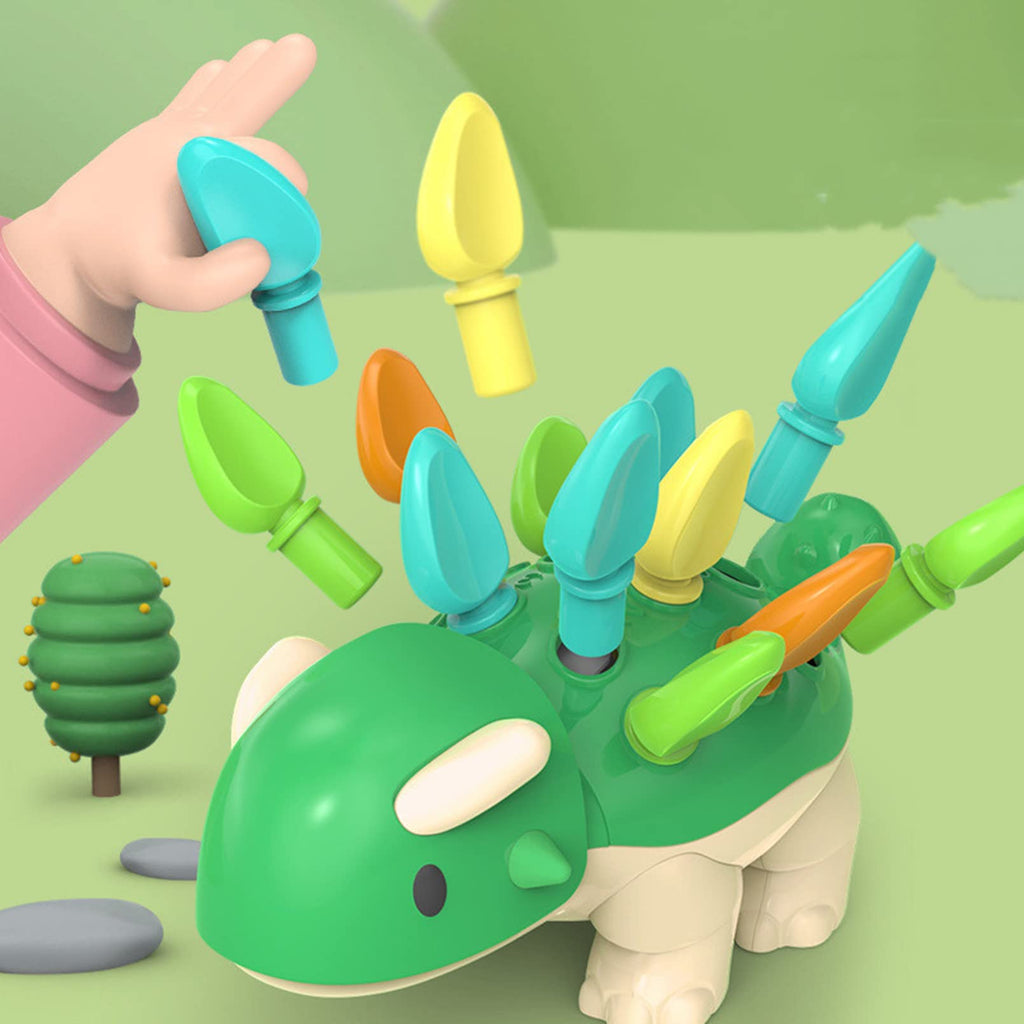 Dinosaur Sensory Toys for Babies | Montessori Fine Motor Skills Toy