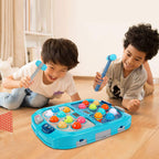 2 Player Whack-A-Mole Toy | Electronic Pounding Game for Kids