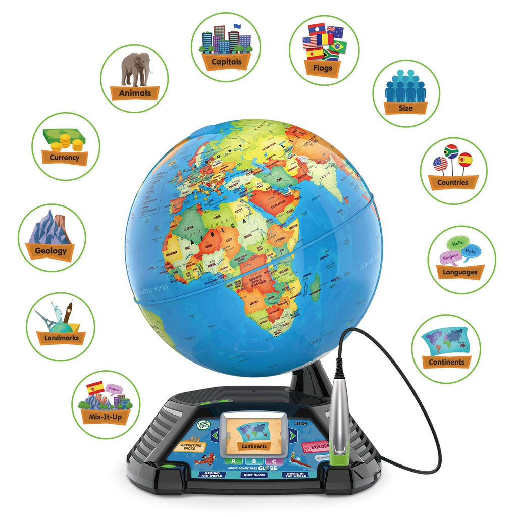 Magic Adventures Globe Interactive Learning Set for Kids