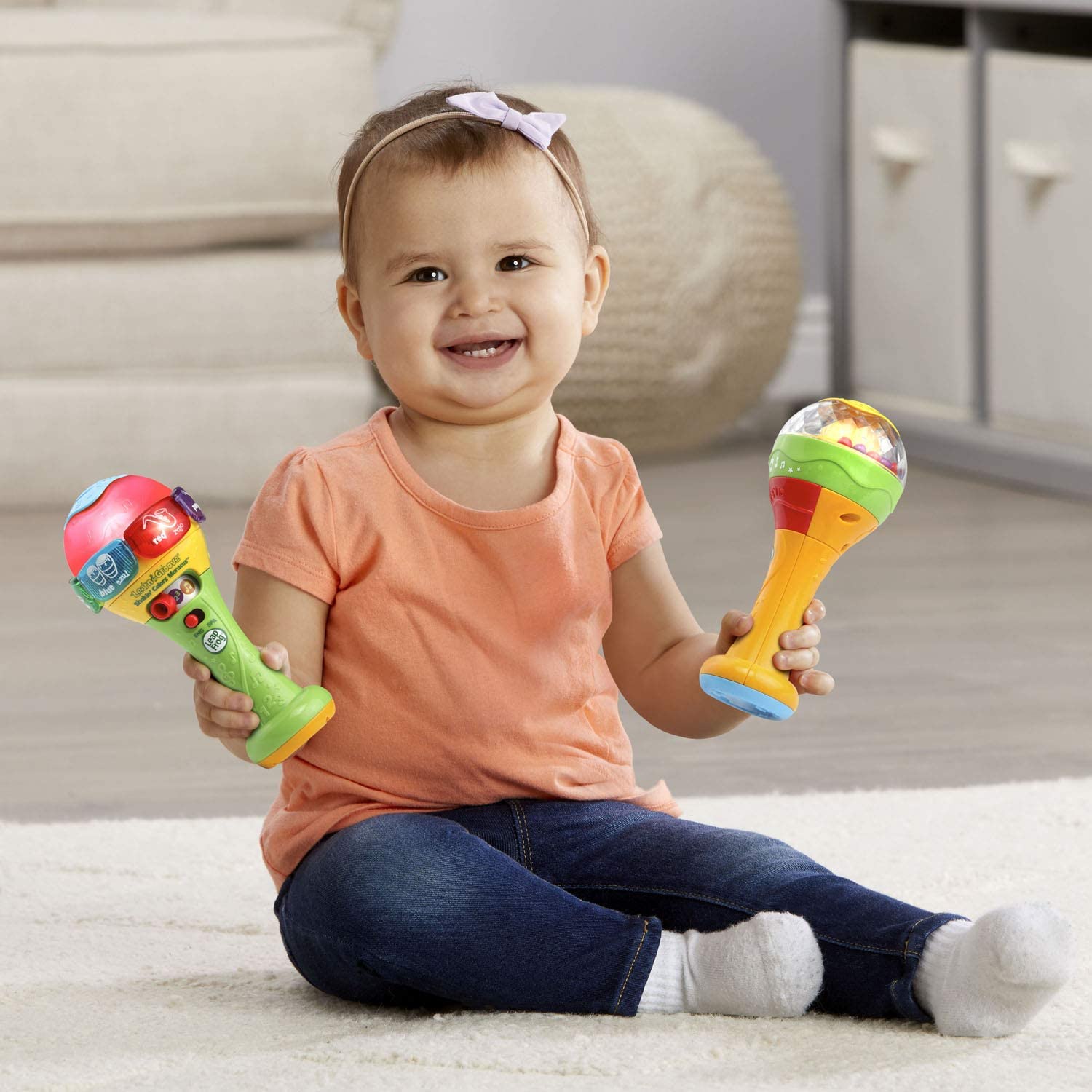 LeapFrog Learn & Groove Shaking Colours Maracas for Toddlers