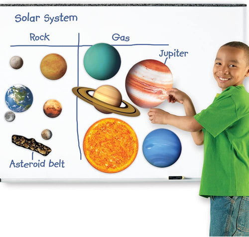 Giant Magnetic Solar System | Space Planets Learning Game for Kids