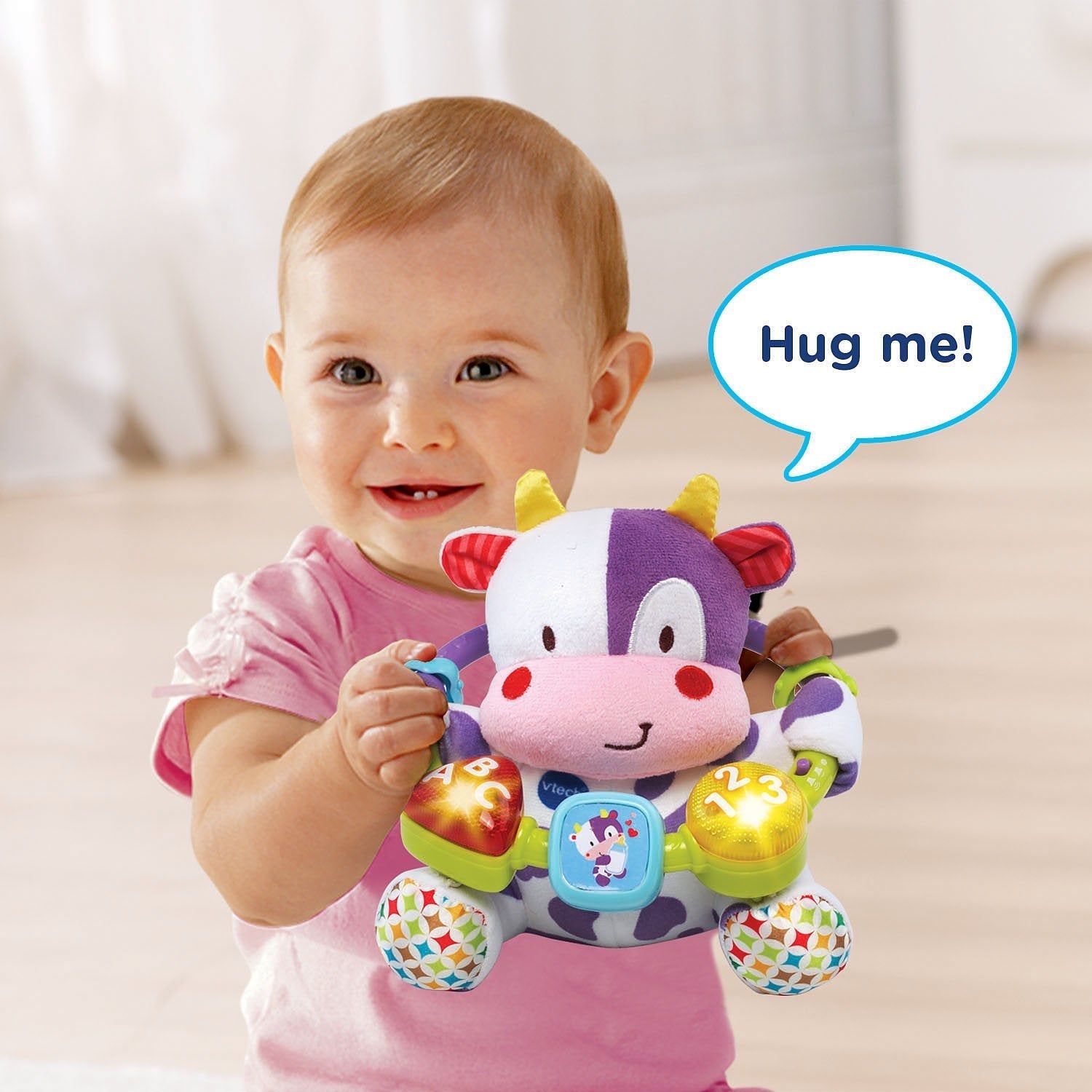 VTech Baby Lil' Critters Moosical Beads | Musical Plush Cow Toy