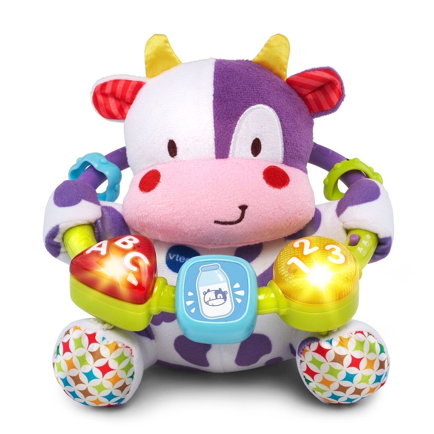 VTech Baby Lil' Critters Moosical Beads | Musical Plush Cow Toy