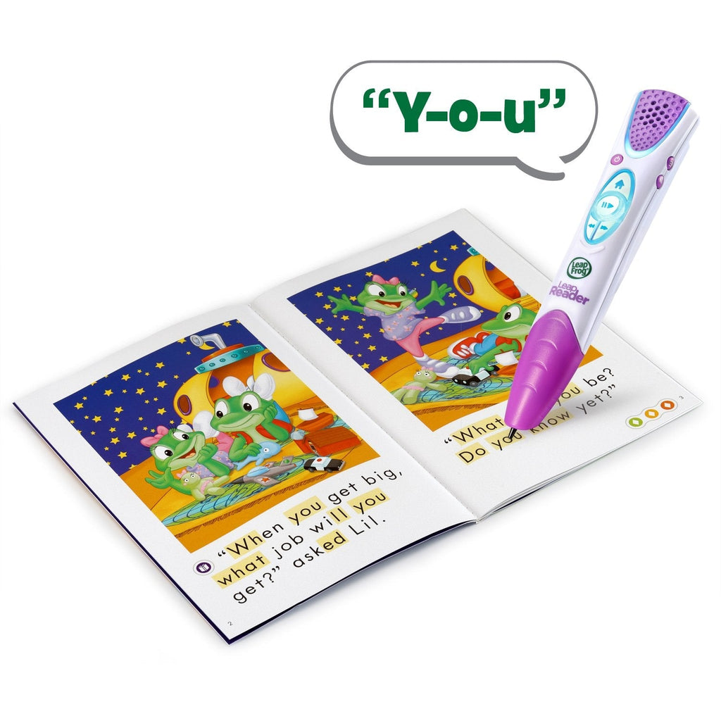 LeapFrog LeapReader System Learn-to-Read 10 Book Mega Pack Pink