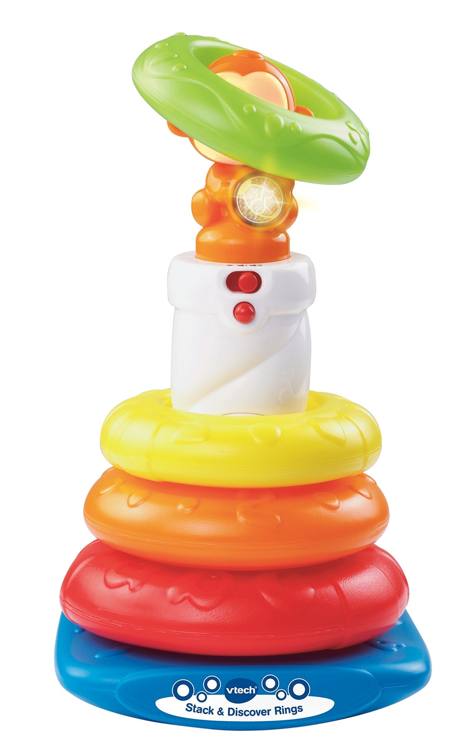 VTech Stack & Discover Rings | Multicolor Learning Toy for Babies