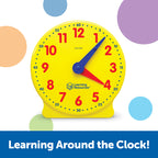Learning Resources Big Time 24-Hour Student Clock | Kids Learning Time Toy