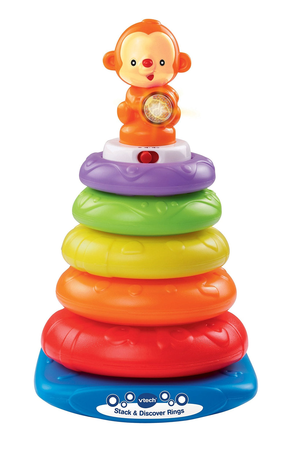 VTech Stack & Discover Rings | Multicolor Learning Toy for Babies