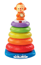 VTech Stack & Discover Rings | Multicolor Learning Toy for Babies
