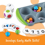 Learning Resources Mini Muffin Match Up Math Activity Set for Kids