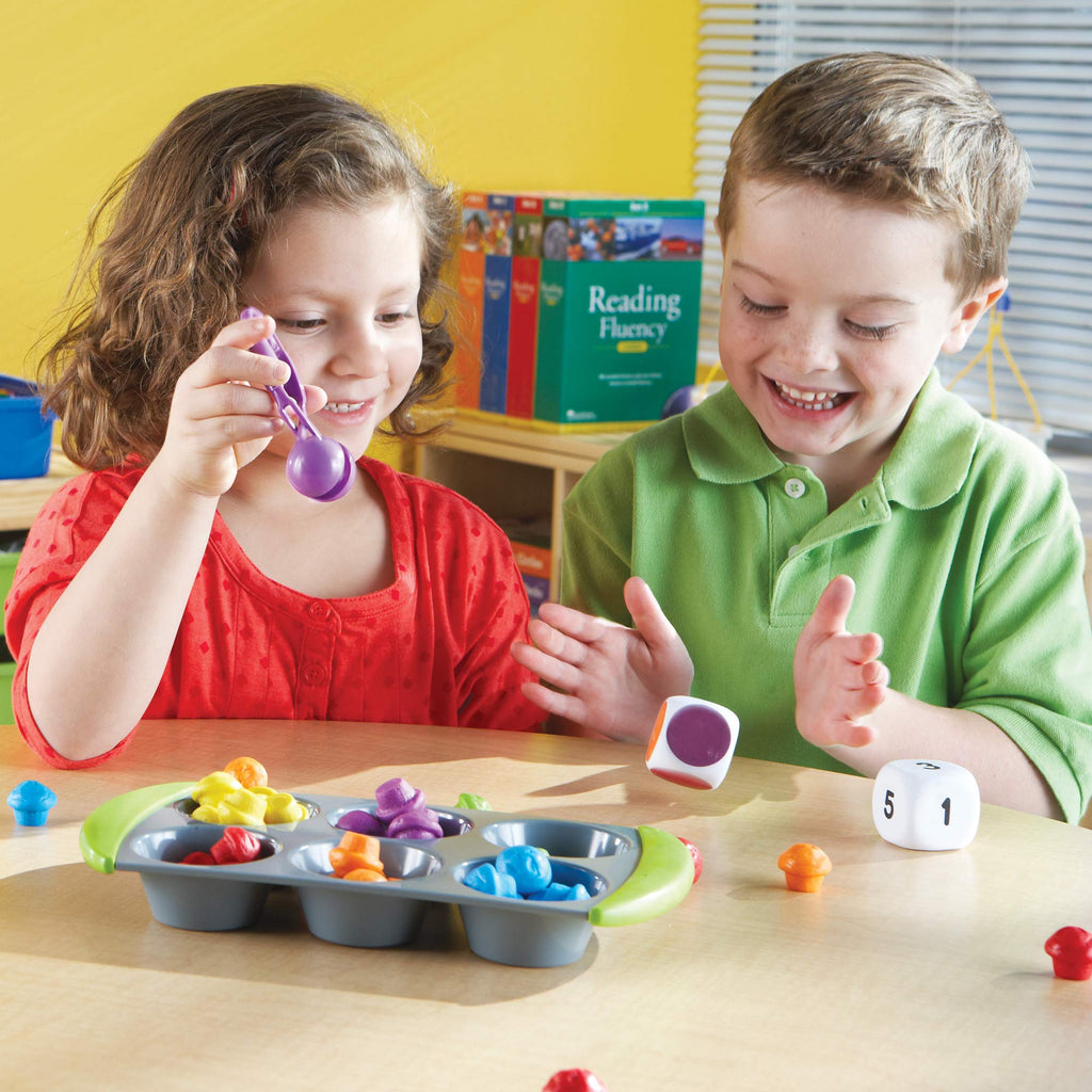 Learning Resources Mini Muffin Match Up Math Activity Set for Kids