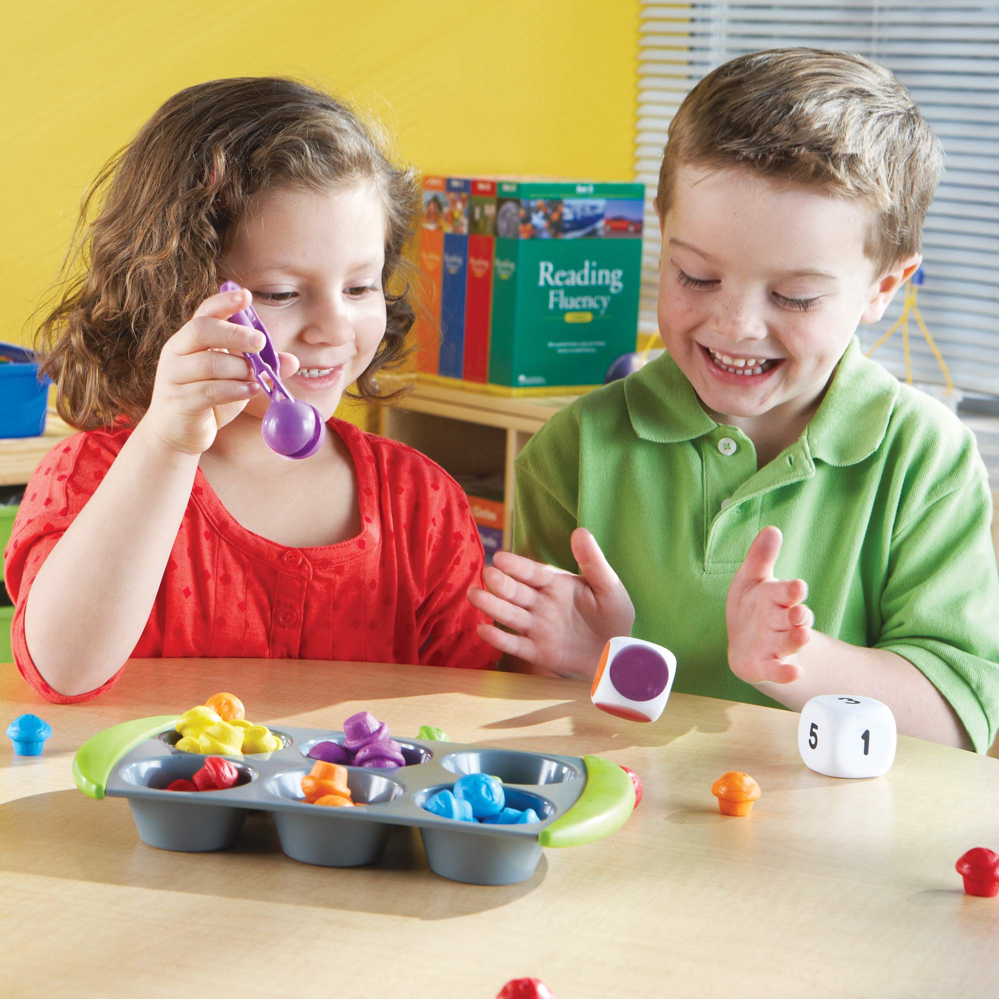 Learning Resources Mini Muffin Match Up Math Activity Set for Kids