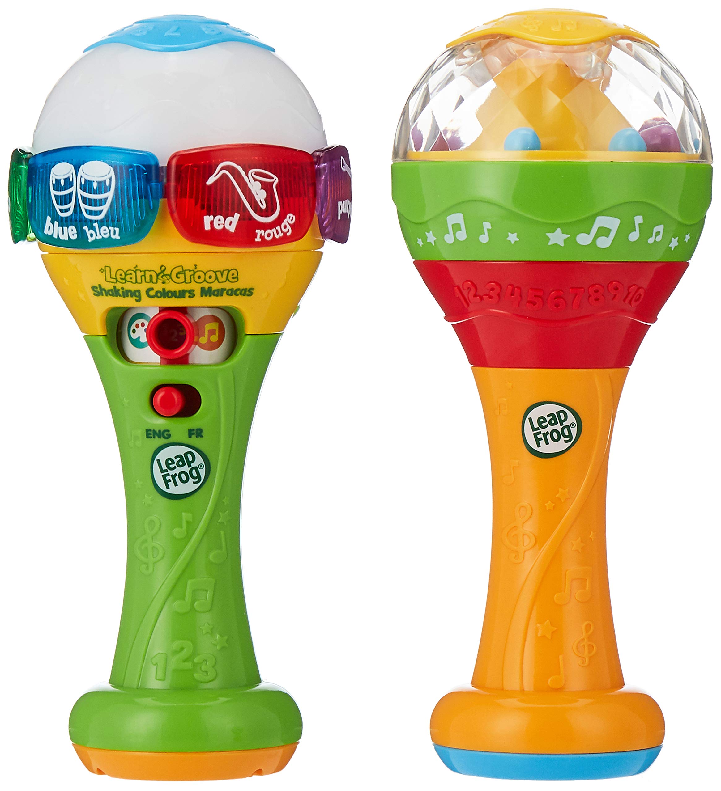 LeapFrog Learn & Groove Shaking Colours Maracas for Toddlers