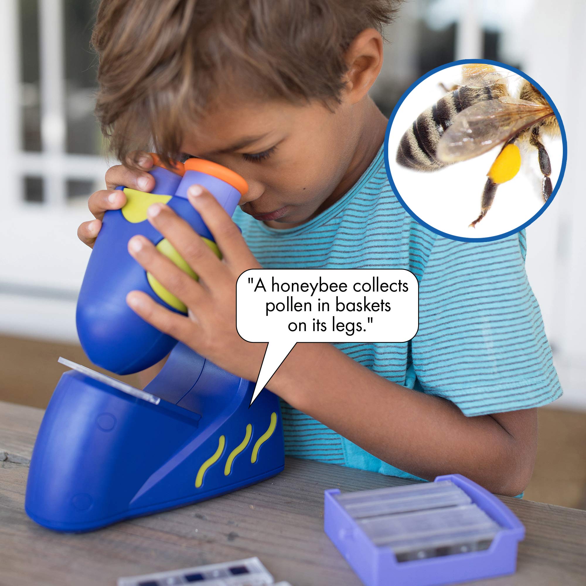 Talking Microscope | Science Learning Set for Kids Age 3+