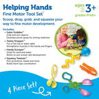 Helping Hands Fine Motor Tool Set | Sensory Toy Science Set for Kids Age 3+