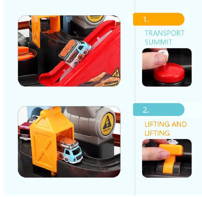 Engineering Vehicle Adventure Urban Construction Toy for Kids