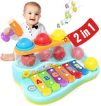 Xylophone Pop 'N Play Music Center 2in1 Montessori Toy for Babies
