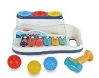 Xylophone Pop 'N Play Music Center 2in1 Montessori Toy for Babies
