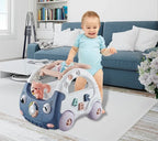 Musical Baby Walker with Activity Center | Lights Sounds Push Walker for Babies