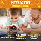 Interactive Cute Funny Smart Robot Dog Toy | Electric Dog with Light and Sound