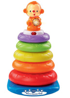 VTech Stack & Discover Rings | Multicolor Learning Toy for Babies